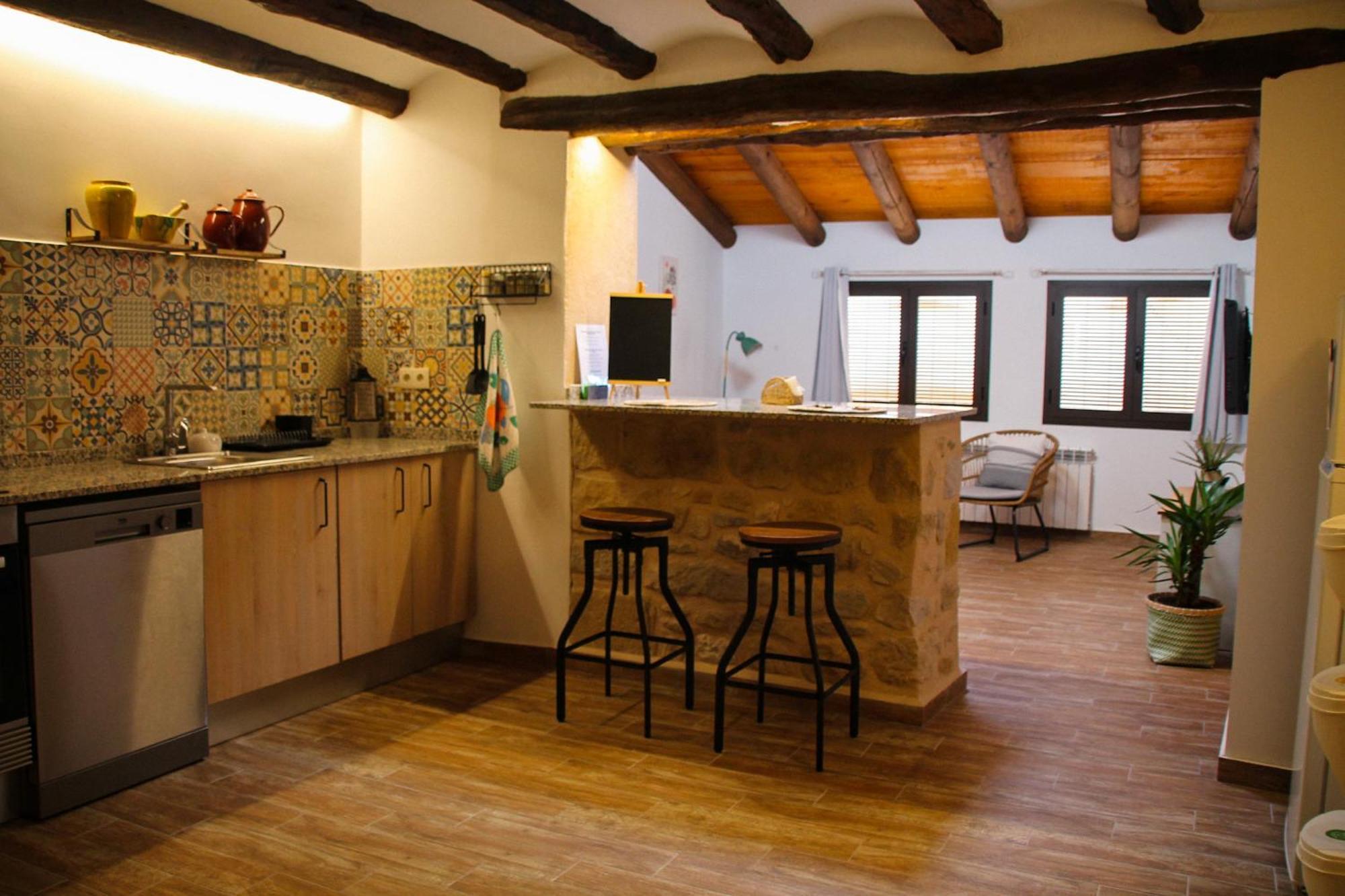 La Casa Del Castell Villa Horta de Sant Joan Dış mekan fotoğraf