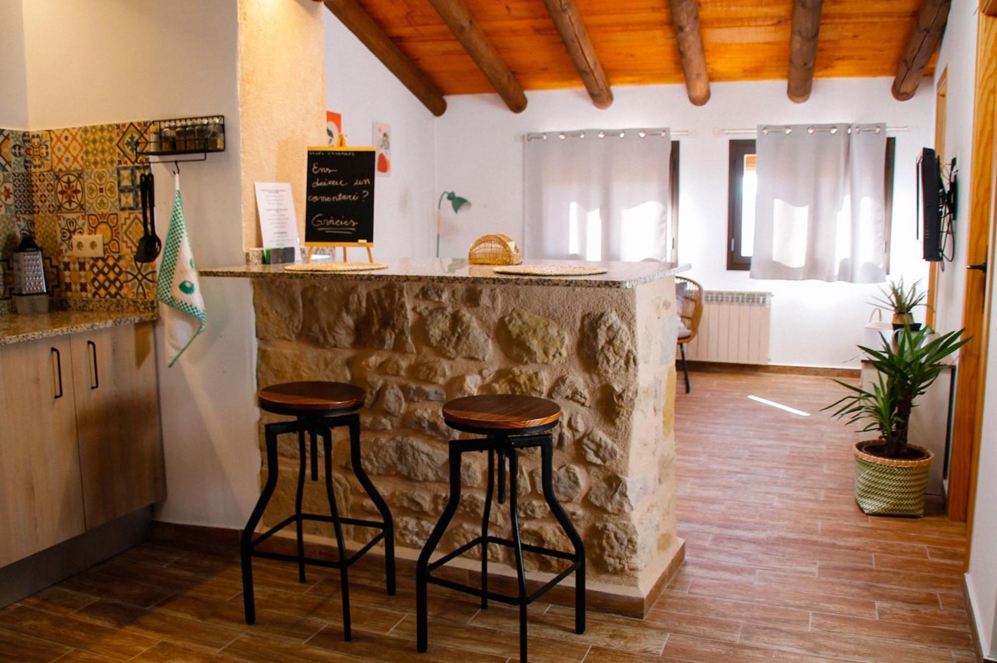 La Casa Del Castell Villa Horta de Sant Joan Dış mekan fotoğraf