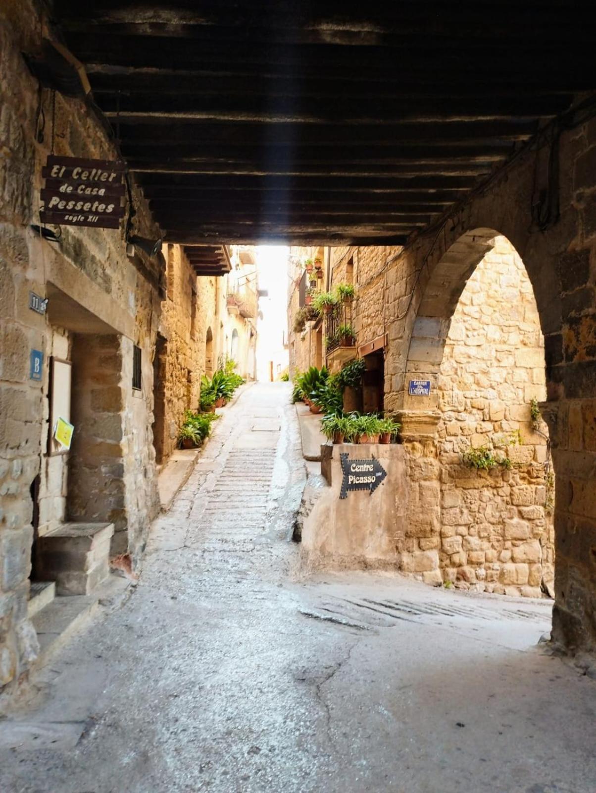 La Casa Del Castell Villa Horta de Sant Joan Dış mekan fotoğraf